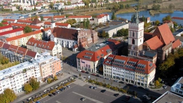 Frankfurt (Oder) und Slubice - Panorama, Foto: Baldauf