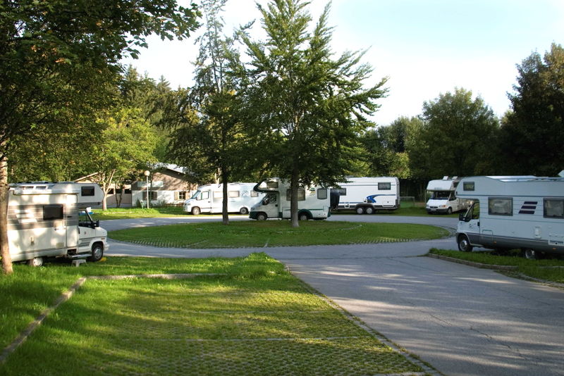 Wonmobil-Stellplätze in der Freizeitanlage Solla bei Freyung im Bayerischen Wald