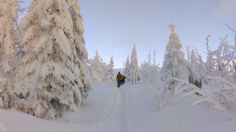 Schneeschuhwandern in Freyung im Bayerischen Wald