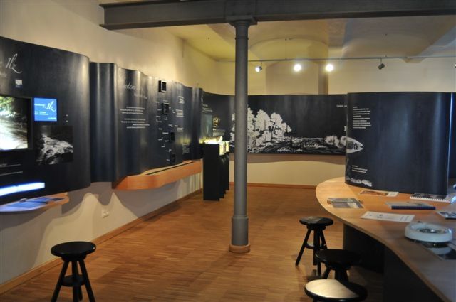 Alles über die schwarze Perle Ilz erfahren Sie in der Ilz-Infostelle im Schloss Fürsteneck