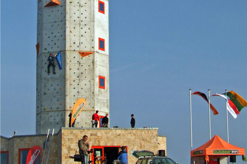 Klettern am Schneekopfturm