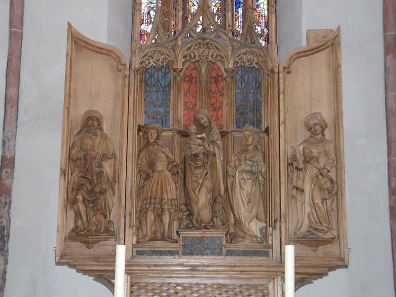 Altar in der Stadtkirche in Geislingen an der Steige