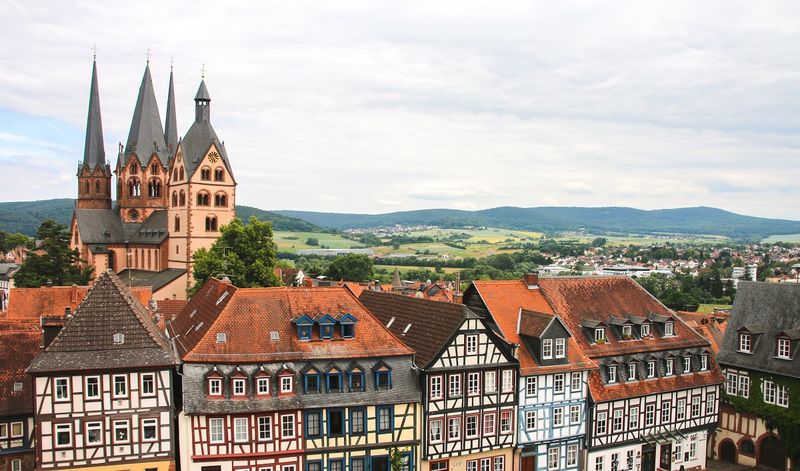 Altstadt Gelnhausen mit Kaiserpfalz Barbarossa Region
