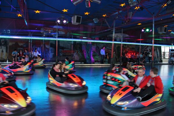 Kirmestrubel auf der Gösselkirmes