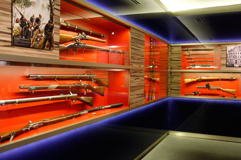 Waffenmuseum Suhl, Blick in die Ausstellung