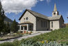 Kirche in Grächen Sommer