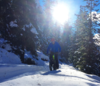 Fatbiker auf den Trails in Grächen