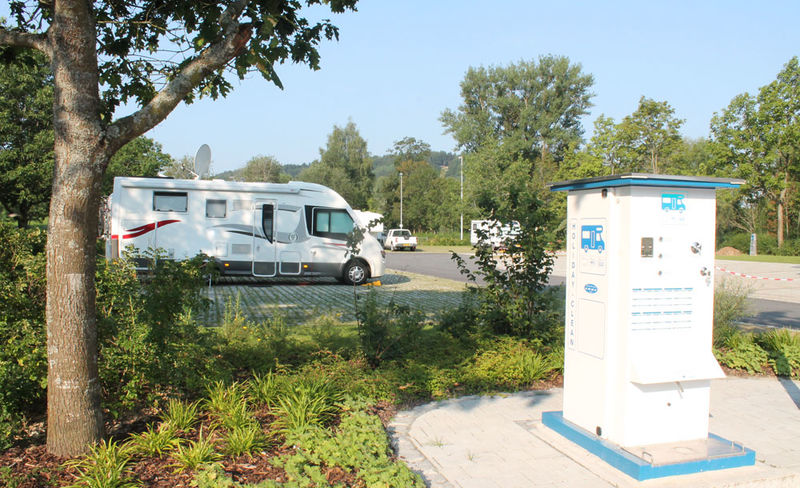 Wohnmobilstellplatz direkt am Kurpark Grafenau