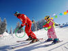 Skilehrer beim Unterricht im Kinderland Grüsch Danusa