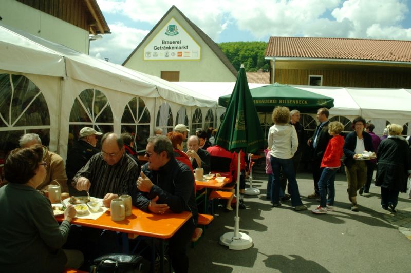 Bierfest bei der Brauerei Hilsenbeck in Gruibingen