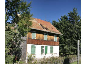 Verlassenes Haus in Bischofsreut
