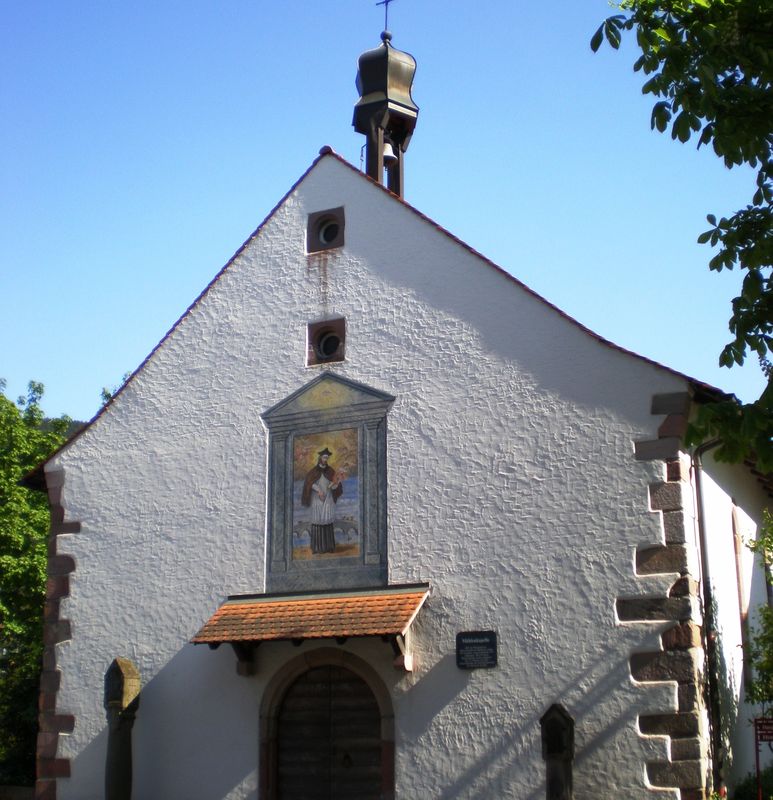 Die Mühlenkapelle aus dem Jahre 1622