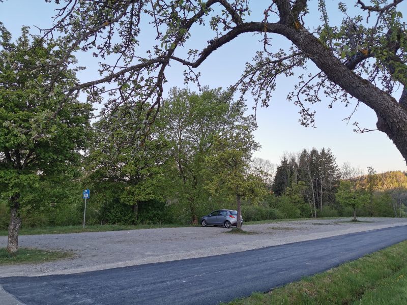 Parkplatz Sportplatz Hechingen-Schlatt