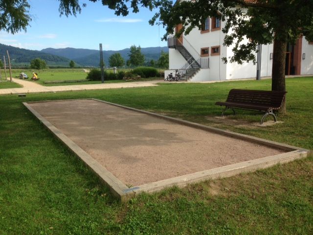 Bouleplatz im Römerpark Heitersheim