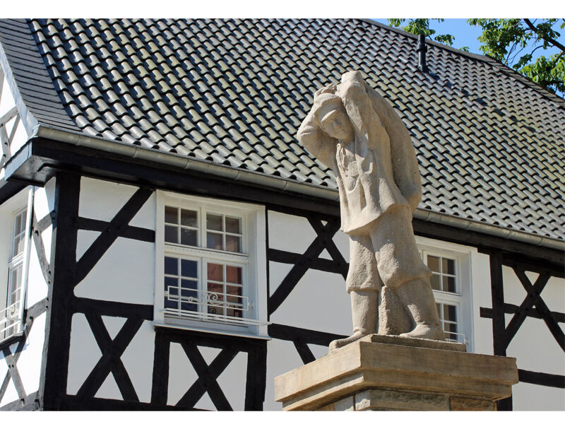 Sackträgerbrunnen Ruhrtalradweg