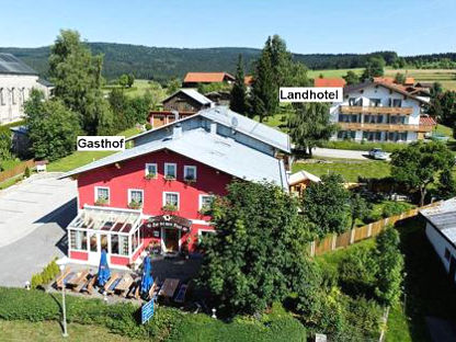 Blick auf das Landhotel-Gasthof ZUR NEUEN POST in Herzogsreut