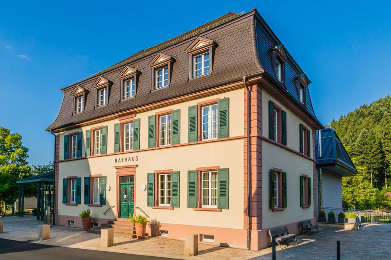 Rathaus Hofstetten, E-Bike Verleih