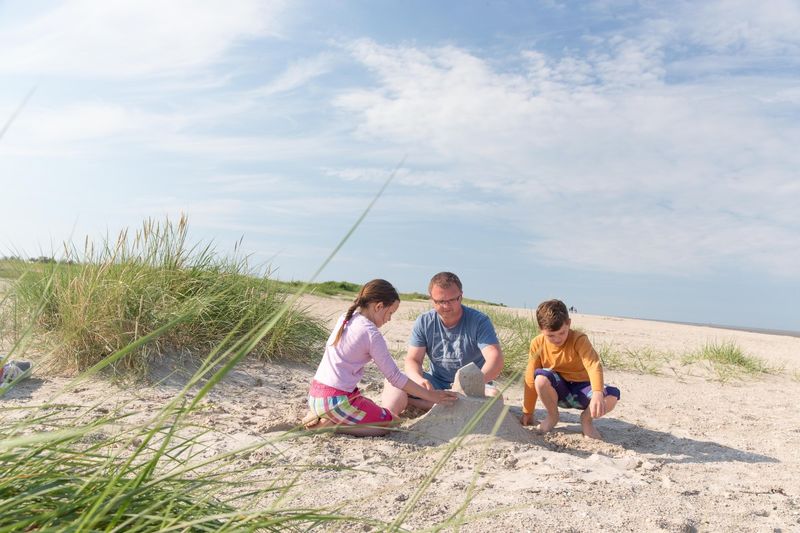 Geocaching am Strand von Schillig