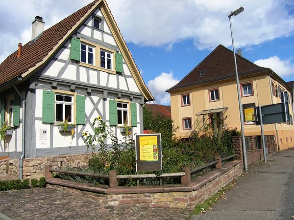 Blick auf das Kleinod in Karlsbad-Langensteinbach