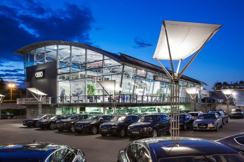 Audi Zentrum Karlsruhe Außenansicht