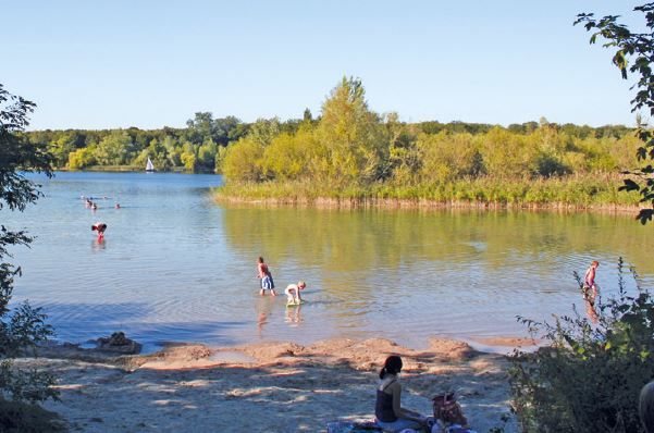 Baggersee Fuchs und Gros Eggenstein