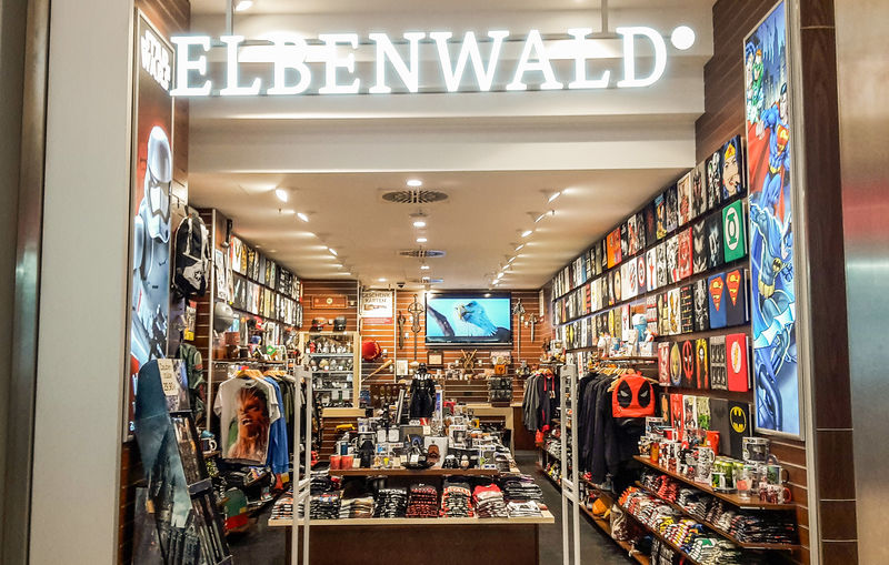 Der Elbenwald-Store im Ettlinger-Tor Center.