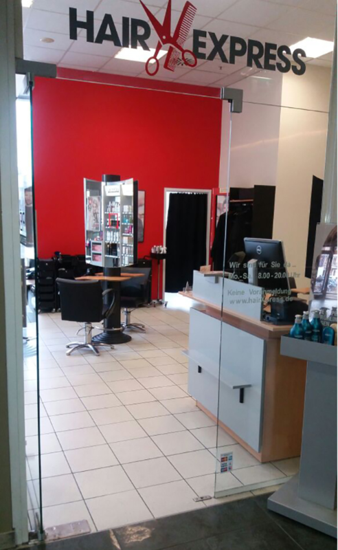 HairExpress Karlsruhe Scheck-In-Center Salonfoto
