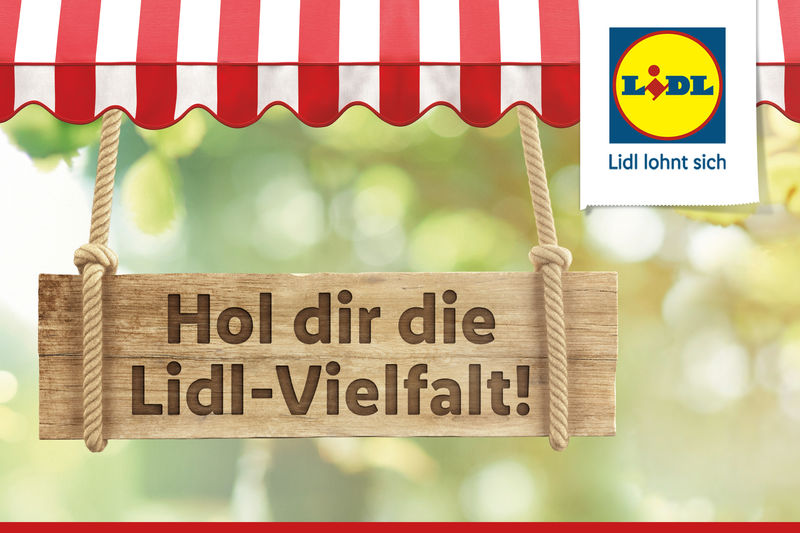 Hol dir die Lidl-Vielfalt!