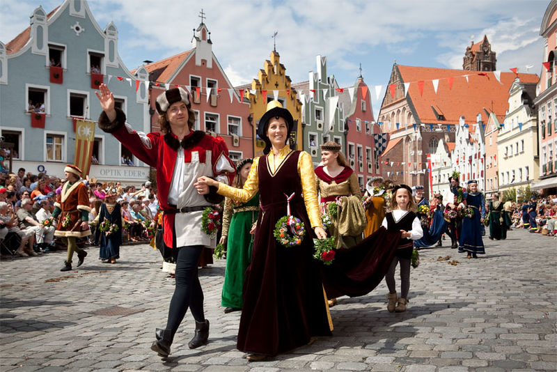 Landshut Wedding Of 1475 Next Performance 2023 Festivals In Bavaria