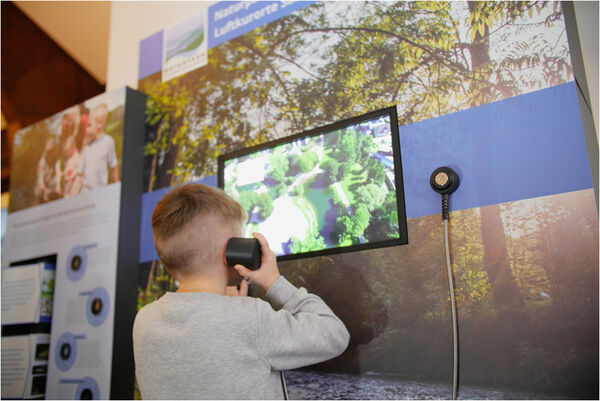 Naturpark-Infozentrum "Feuer & Wasser" - Station Saalhausen