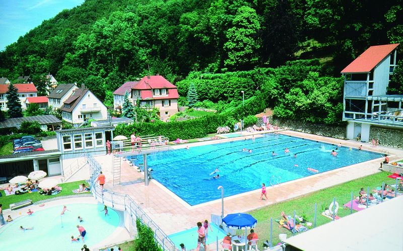 Freibad in Lichtenstein-Honau