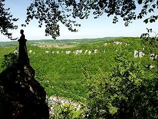 Traifelbergfelsen bei Lichtenstein