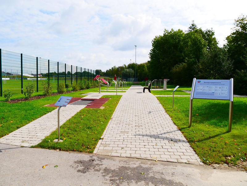 Der Bewegungsparcours in Loiching