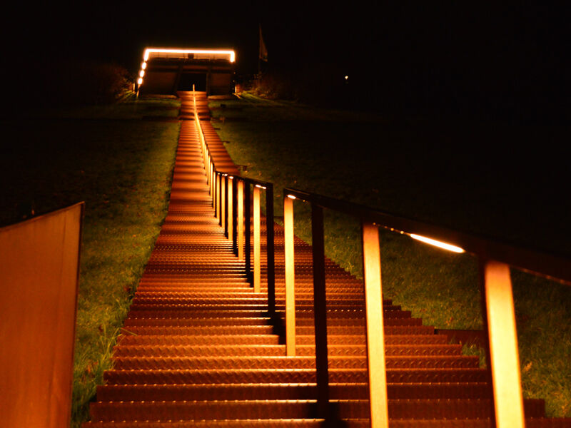 Himmelstreppe bei Nacht