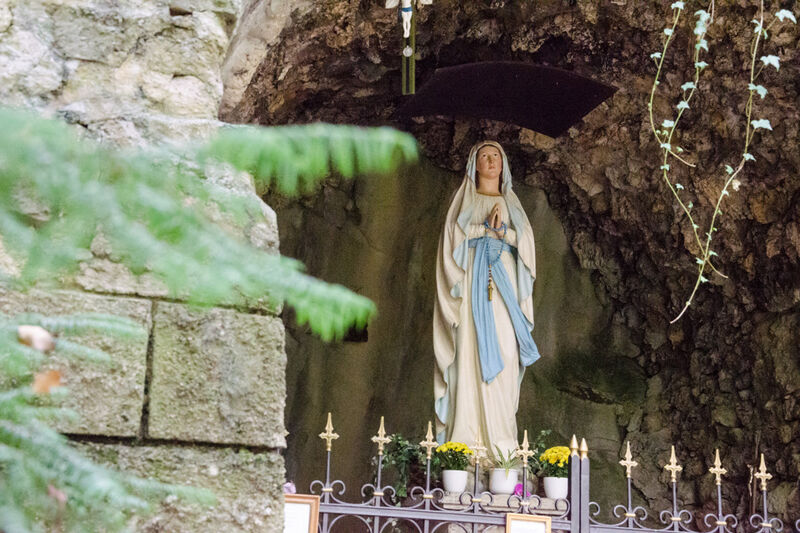 Die Lourdesgrotte