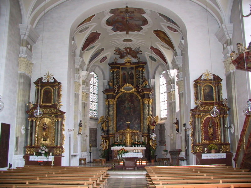 Pfarrkirche in Neukirchen vorm Wald Bayerischer Wald