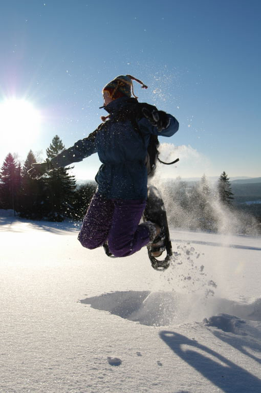 Schneeschuhwandern im Nationalpark Bayerischer Wald