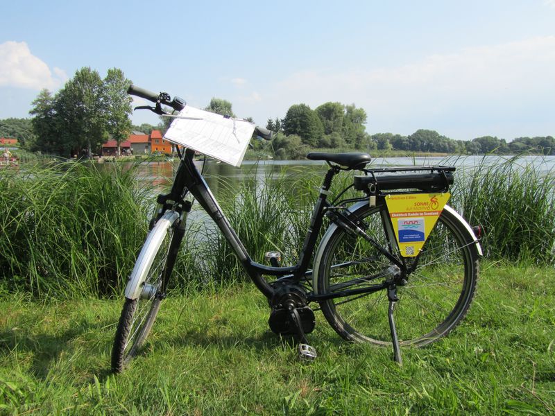 E-Bike im Seenland Oder-Spree, Foto: Sandra Ziesig