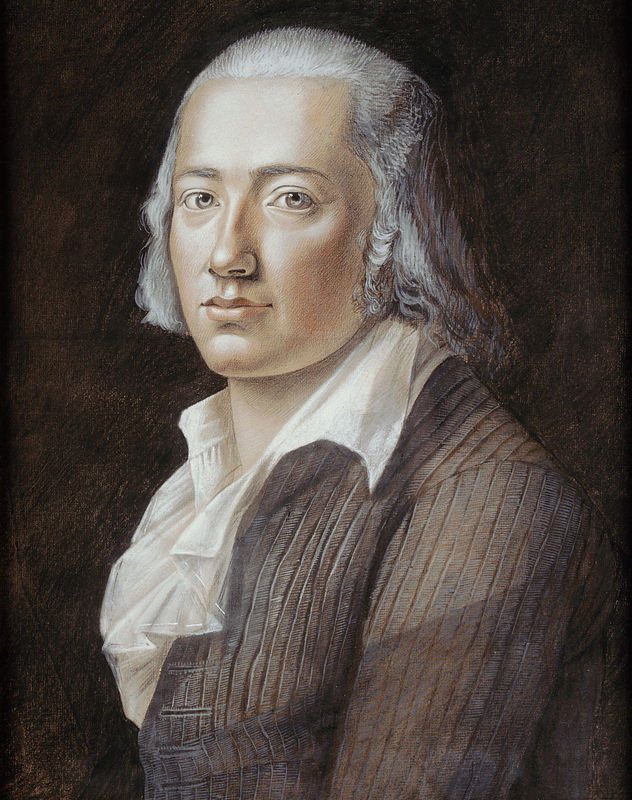 Zeichnung Hölderlin Von Franz Carl Hiemer