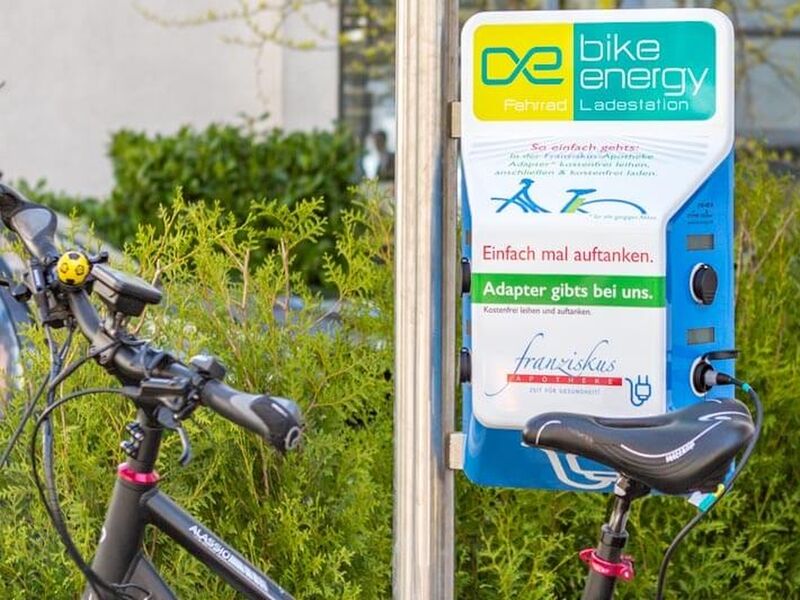 E Bike Tankstelle Franziskus Apotheke Sauerland