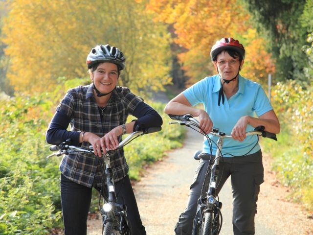 Radfahrer im Sauerland