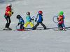 Skischüler beim Unterricht in Pany