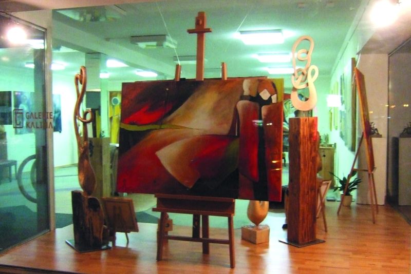 Ausstellung in der Galerie Kalina in der Kreisstadt Regen