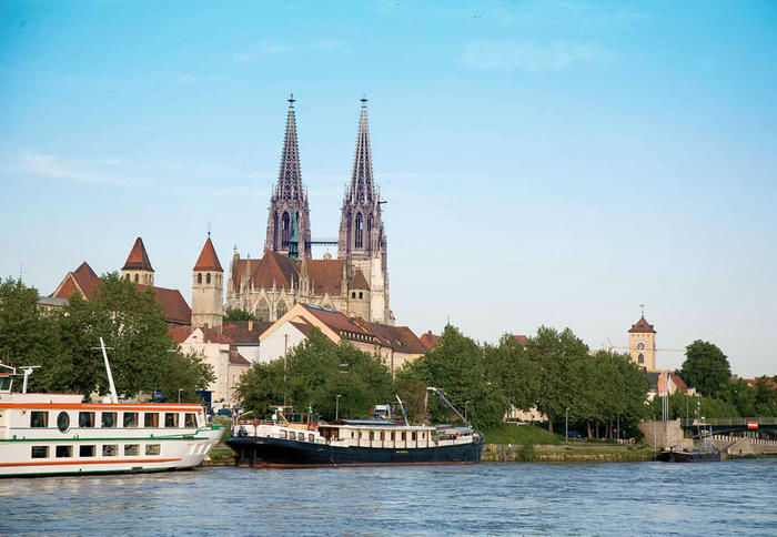 Blick auf Regensburg