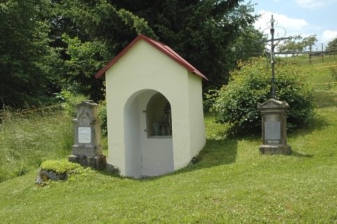 Blick auf die Hauserkapelle in Rinchnach