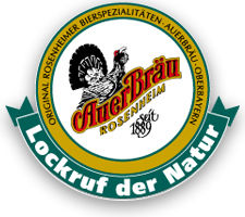 Das Logo von Auer-Bräu Rosenheim.