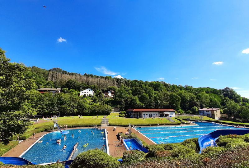 Waldschwimmbad Rotenburg A D Fulda Grimmheimat Nordhessen