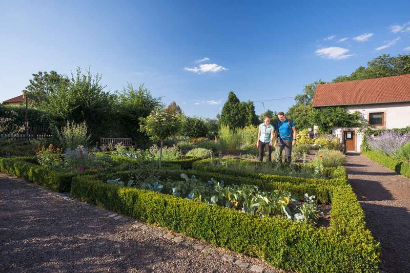 Bäuerlicher Schaugarten der Bettinger Mühle