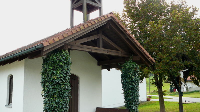 Die Kapelle Mutzenwinkel in der Gemeinde Schöfweg im Sonnenwald