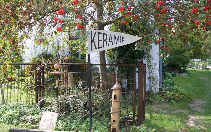 Keramik Ute Greiner-Nützmann in Schöneiche, Foto: Alexandra Pohnke